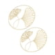 thumbnail image 4 of Escultura de pared de metal, 2 piezas, decoración de pared dorada, decoración de pared dorada, decoración de pared con hojas de ginkgo, máxima eficiencia, 4 of 12