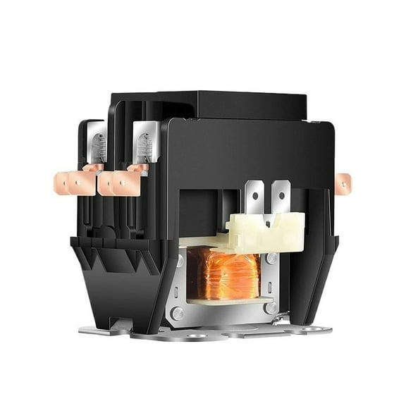 2P Air Conditioner Contactor 40 Amp 240VAC Coil Condenser Compressor Contactor 50/60HZ AC 3P Definite Purpose Contactor ,Replace Most