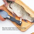 thumbnail image 2 of Injueey Pelador de escamas de pescado Accesorios para el hogar Práctico removedor de piel Utensilios de cocina negro Type3 NO3, 2 of 6