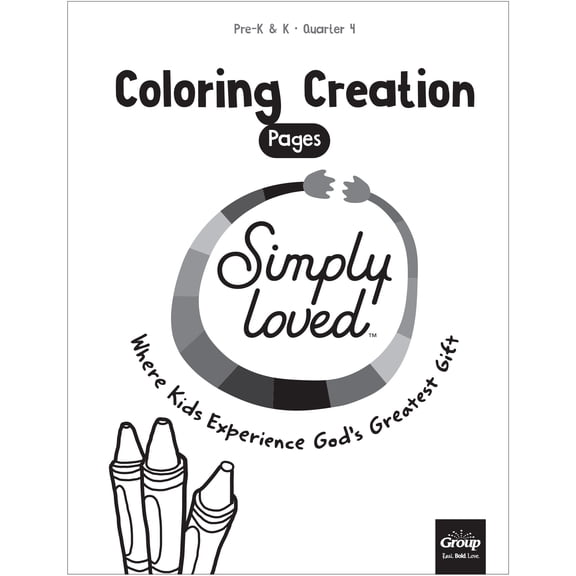Simply Loved Pre K & K Colouring Creations-Quarter 4