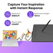 XPPen Latest 10x6.25 Drawing Tablet, XP Deco Graphic Tablet with Pen, 16384 Levels Pressure/60° Tilt Function/8 Shortcut Keys, Digital Drawing Pad Art Tablet for Phone/Computer OSU/Digital Painting