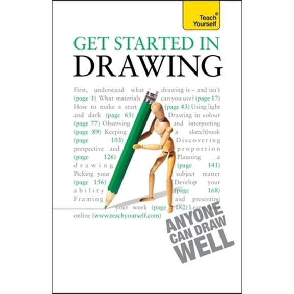 Pre-Owned Get Started in Drawing: Teach Yourself (Paperback)