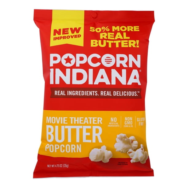 (Case of 12 )Popcorn Indiana Popcorn - Movie Theater - 4.75 oz ...