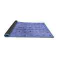 thumbnail image 2 of Ahgly Company Indoor Rectangle Abstract Blue Contemporary Area Rugs, 3' x 5', 2 of 4