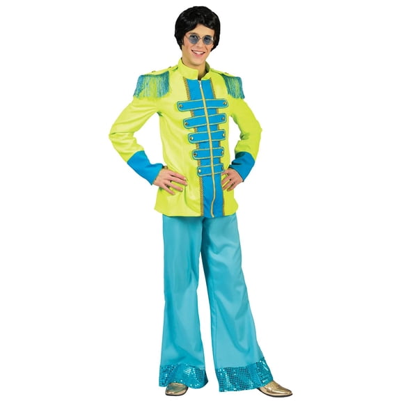 Green Fab 60's Jacket Men's Adult Halloween Costume