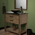 thumbnail image 4 of Novatto NSFC-031057ORB LAGHETTO Glass Vessel Bathroom Sink Set, Oil Rubbed Bronze, 4 of 8