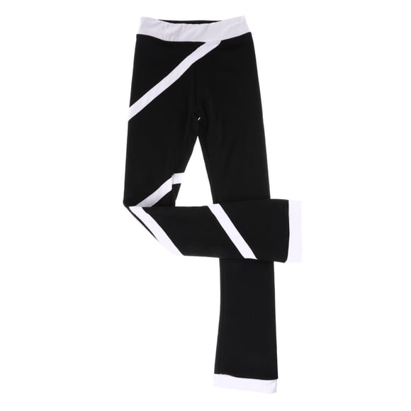 Pantalones de Patinaje sobre - Niñas Y Mujeres Pantalones de Patinaje Artístico Medias Forro - Grandes Accesorios de Ropa de Skate blanco 160cm Macarena Pantalones de patinaje de ropa deportiva