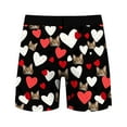 thumbnail image 5 of Dovford Men Valentines Boxer Briefs, Fashion Funny Novelty Heart Underwear, Comfort Breathable Soft Underpants Shorts, 5 of 7