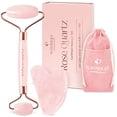thumbnail image 4 of Plantifique Rose Quartz Face Roller & Gua Sha, 4 of 7