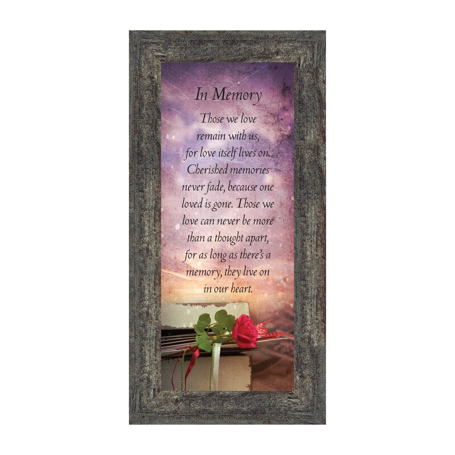 In Memory of Loved One, Memorial Gifts Picture Frames, Bereavement