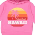 thumbnail image 3 of Inktastic Kailua Beach Hawaii Retro Sunset Toddler Hoodie, 3 of 4