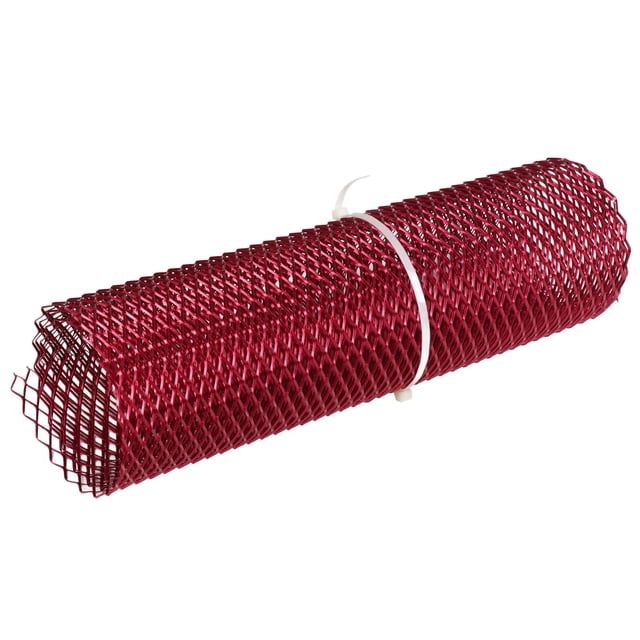 Front Grill Mesh Insert, Scratch Resistant Car Front Grille Trim Quick Installation Firm Durable For Car Black,Silver,Red,Blue
