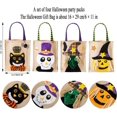 thumbnail image 3 of Piezas, Bolso de Regalo de Dulces de Halloween, Bolsa de Dulces de Lino de Halloween, Bolsa de Merienda de Lino para Fiesta de Halloween, para Niños Suministros de Fiesta de Halloween Favor Rojo Verde Cocina, Decoración y Otros, 3 of 5