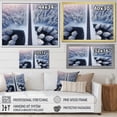 thumbnail image 5 of Designart "Winter Forest Journey Endless Road Ahead III" Extra Large Landscapes Framed Wall Art - Modern White Road Living Room Framed Canvas Art, 5 of 7