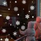 thumbnail image 4 of Pegatinas navideñas para pared y ventana, decoración de copo de nieve, pegatinas de pared para el hogar, calcomanías Diy para puerta y ventana, Navidad, Año Nuevo 2022, 4 of 4