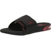 Reef Mens Fanning Slide Sandals 12 Black/Red