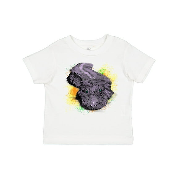 Inktastic Colorful Lurking Gator Boys or Girls Toddler T-Shirt