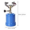 thumbnail image 2 of Réchaud de Camping en Acier Inoxydable Flamme Réglable pour Anniversaires 1Ensemble, 2 of 8