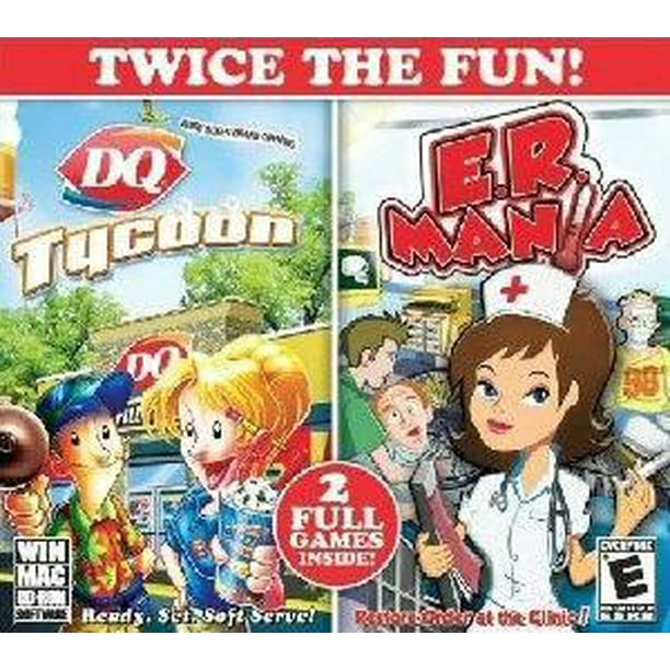 Activision Dairy Queen Tycoon Er Mania Cd 2 Pack Walmart Com Walmart Com - dairy queen roblox