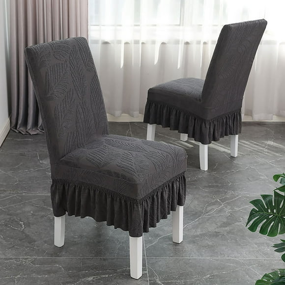 Housse de Sofa Jacquard Extensible Élastique pour Chaises de Salle à Manger Ajustement Universel pour la Maison et l'Utilisation en Restaurant