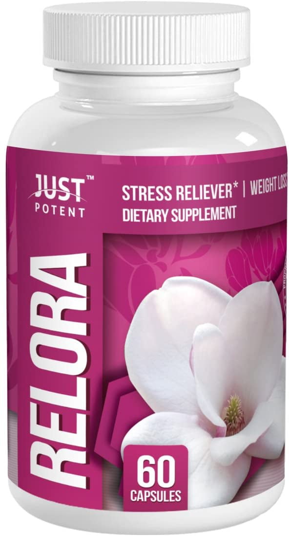 Just Potent Relora Supplement Stress Relief Weight Loss 60