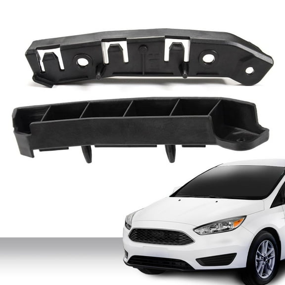 PIT66 Bumper Retainer Bracket  2PCS Front Bumper Retainer Reinforcement Bracket Support Driver & Passenger Side Replaces, Fit for 12-18 Ford Focus FO1027111, CP9Z17C947B