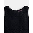 thumbnail image 2 of Weekend Academy Girls Crochet Sweater Tank, Sizes 4-18, 2 of 3