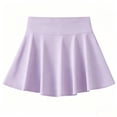 thumbnail image 4 of PYGNJK Girls Tennis Skirts Flowy Butterfly Athletic Skorts Toddler A Line Pleated Tennis Golf Mini Skirts, 4 of 5