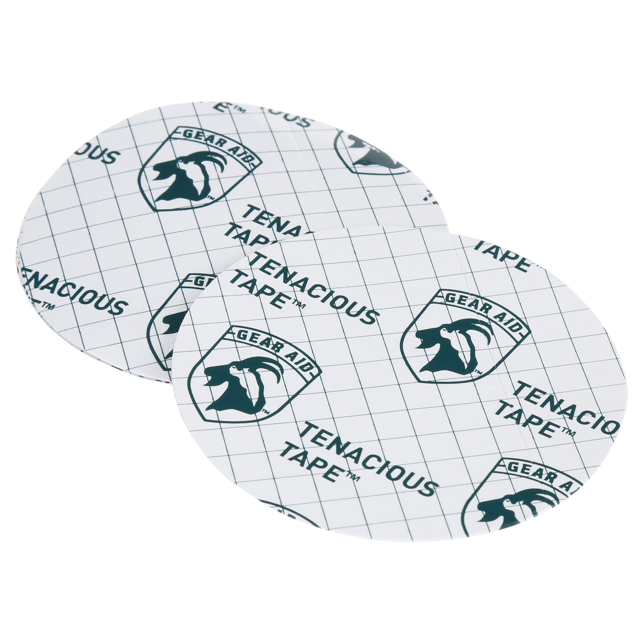 GEAR AID Tenacious Tape Mini Patches for Down Jacket Repair, Clear 1.5” x  2.5”
