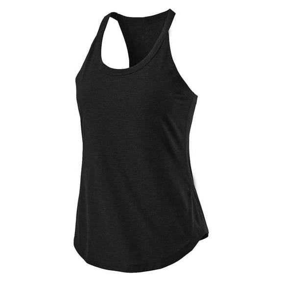 SWSMCLT Women's Soft Tank Top Yoga Lightweight Cotton Fall Thin Summer Casual Fashion Top Vest Workout Loose Black 2-4