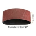 thumbnail image 2 of Uxcell 10 Packs Sanding Belts 4 x 24 Inch Belt Sander Paper 40 Grit Aluminum Oxide Sandpaper for Polishing Wood Metal, 2 of 6