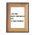thumbnail image 1 of I Am The Trickiest Boy Photo Frame Exhibition Display Art Desktop Painting, 1 of 3