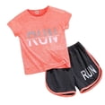 thumbnail image 3 of Toddler Boy Outfits Kids Breathable Short Sleeve Tee and Shorts Activewear Summer Set Boys' Clothing Sets RD1 3-4 Years, 3 of 9