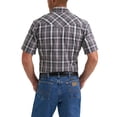 thumbnail image 4 of Wrangler® Men's and Big Men's Regular Fit Short Sleeve Western Shirt, Sizes S-5XL, 4 of 5