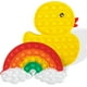thumbnail image 1 of Juguete sensorial Push Bubble Pop Fidget HUOGUO Duck+Cloud, 2 unidades, 1 of 5