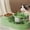 Green, variant on 2-in-1 Cat Bowl, Drinking Water Feeder with Neck Protector, Automatic Circulating Pet Water Dispenser, Cat Hydration System, Pet Feeder for Cats