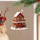 thumbnail image 5 of Ireezec Christmas Ornament Hanging Decorations, Acrylic Hou Winter Snowy Scenery Holiday Tree Decor for Home Party Festival Gift Decoration, 5 of 6