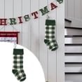 thumbnail image 5 of XWSHYW Decoraciones Navideñas Bolsas de Regalo Navideñas de Lana para Decoración de Pared, Colgantes de Decoración Navideña, Bolsas de Dulces Tejidos, Calcetines de Celosía, 5 of 5