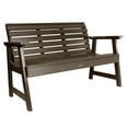 thumbnail image 3 of Highwood 4pc Weatherly Conversation Set - 4ft Bench, Two Garden Chairs and Conversation Table, Outdoor, Eco-friendly, Synthetic Wood, 3 of 8