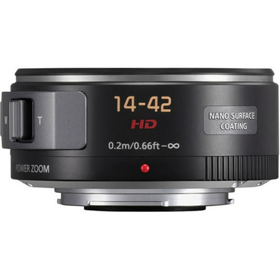 Panasonic LUMIX G X Vario PZ 14-42mm f/3.5-5.6 Aspherical Lens for Micro Four Thirds, Black