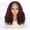 Burgundy Mixed Color, variant on More Beautiful Full Lace Boho Braided Wig for Black Women 16 inch Salt and Pepper Black Gray Blended Hair