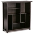thumbnail image 1 of Simpli Home Amherst Wood 8 Multi Size Cube Bookcase in Hickory Brown, 1 of 6