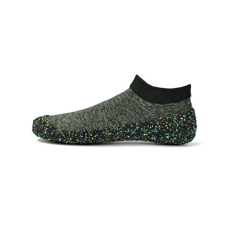 

Sanviglor Unisex Water Shoes Knit Upper Aqua Socks Barefoot Yoga Shoe Outdoor Anti-Slip Breathable Sneakers Comfort Quick Dry Sock Sneaker Dark Green 9