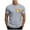 Gray, variant on Yghzkop Tees for Men Hawaiian Print Athletic T-Shirt Short Sleeve Round Neck Moisture Wicking Quick Dry Gym Beach Party Vacation Top Casual Streetwear