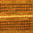 thumbnail image 1 of Ahgly Company Machine Washable Indoor Square Oriental Yellow Traditional Area Rugs, 7' Square, 1 of 4