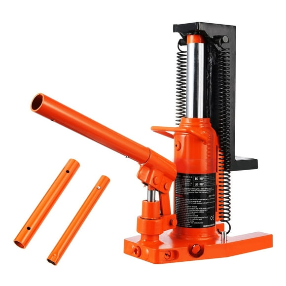 KFFKFF Air Hydraulic Claw Jack, 2.5 Ton Lift Capacity on Claw, 5 Ton Lift Capacity on Crown, Adjustable Toe Height from 0.8 to 5.3 inches, Crown Height from 8.9 to 13.4 inches
