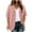Pink., variant on Akafmk Summer Plus Size Cardigans for Women,Lightweight Open-Front Cardigan,Women Solid Color Plus Size Open Spring Summer Casual Short Sleeved Front Open Cardigan Loose Cover Up Jackets Tops
