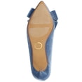 thumbnail image 5 of Journee Womens Crystol Slip On Low Stiletto Pointed Toe Evening Pumps, Widths Available, 5 of 10