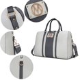 thumbnail image 5 of MKF Collection Melissa Women Duffle Bag, Crossover Purse Handbag Fashion Travel by Mia K - Light Gray, 5 of 9