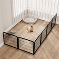 thumbnail image 3 of Renwick 24" Height 2 Panels Dog Playpen, Black, 3 of 9